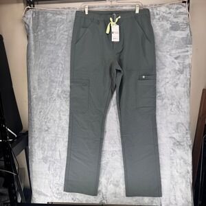 FIGS M Cairo Cargo Scrub Pants mens  Medium Grey Technical Collection